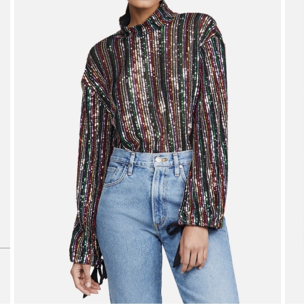 Free people sequin top
